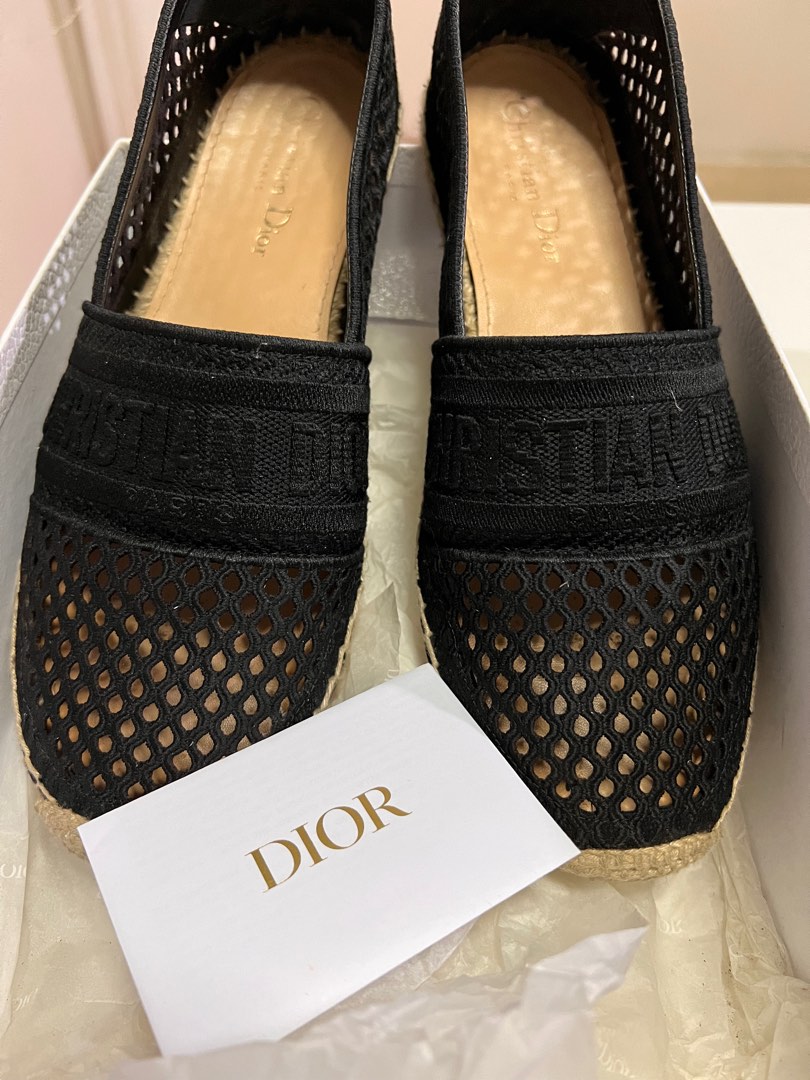Dior espadrilles, Women's Fashion, Footwear, Flats on Carousell
