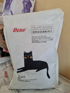Dono tofu cat litter