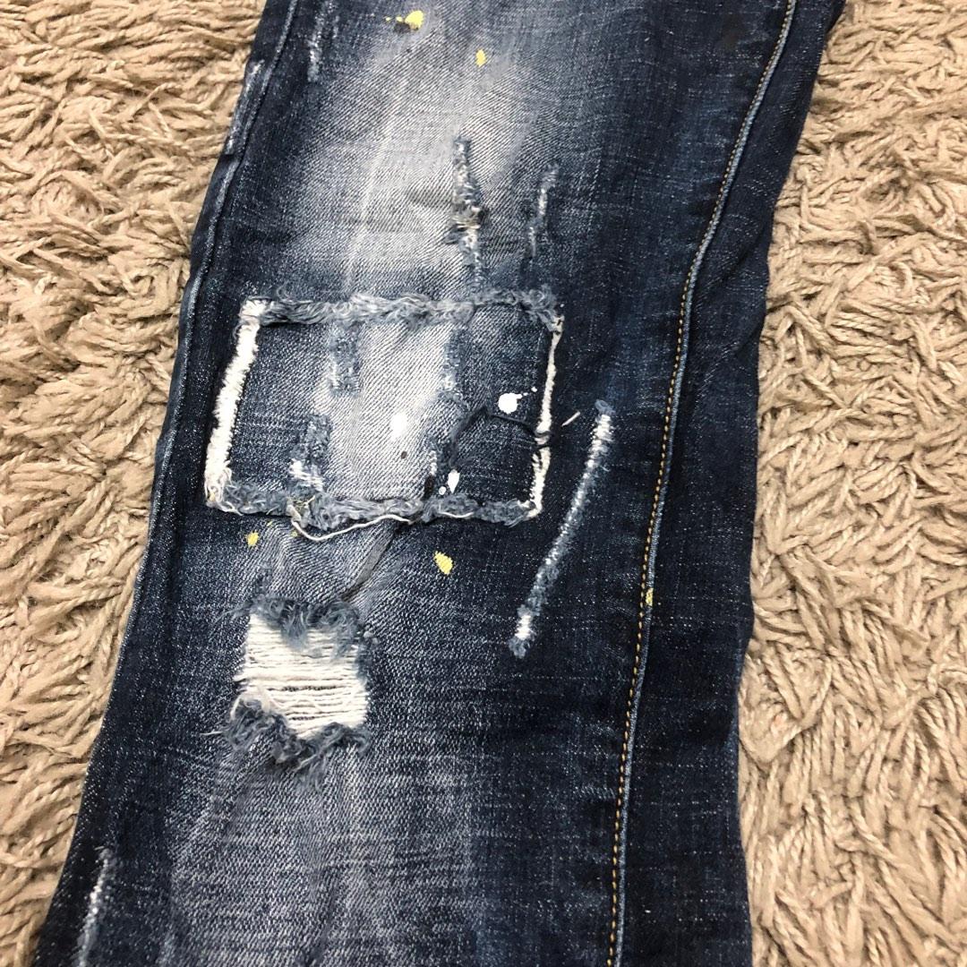 Dsquared paint hot sale splatter jeans