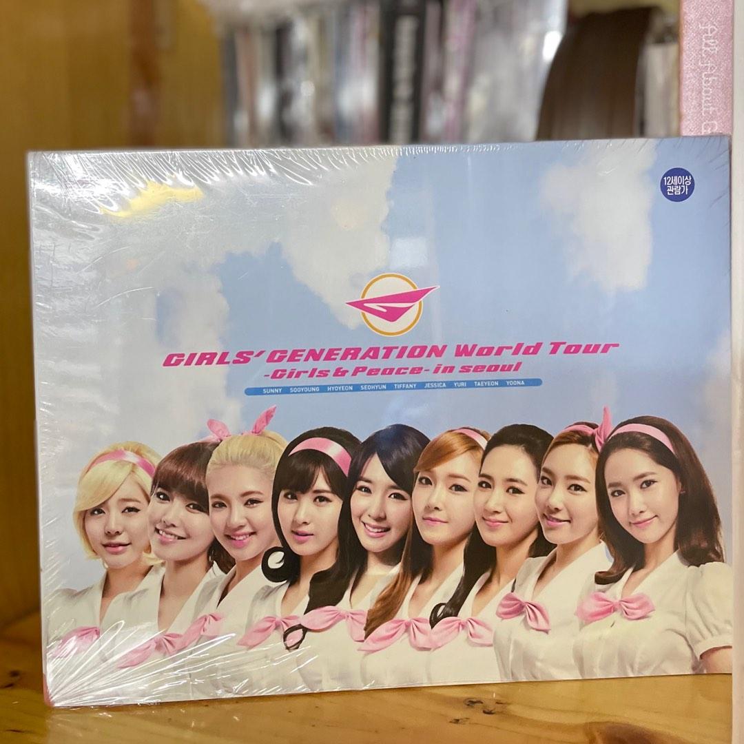 全新正版DVD 少女時代World Tour Girls u0026 Peace in Seoul 連海報演唱會DVD Girls' Generation  SNSD