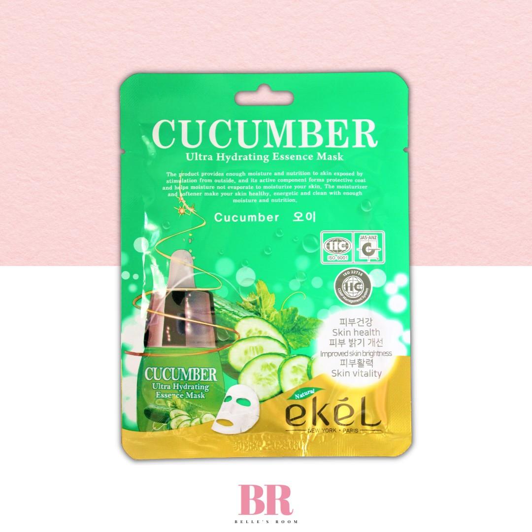 EKEL Ultra Hydrating Essence Mask - Cucumber (Korean Facial Mask ...