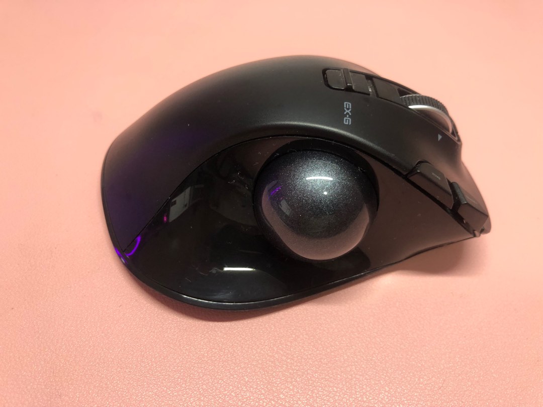 EXG Trackball Thumb Lefthanded Ergonomic Mouse, Computers