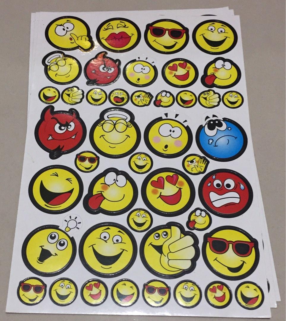 Emoji stickers, Hobbies & Toys, Stationery & Craft, Other Stationery