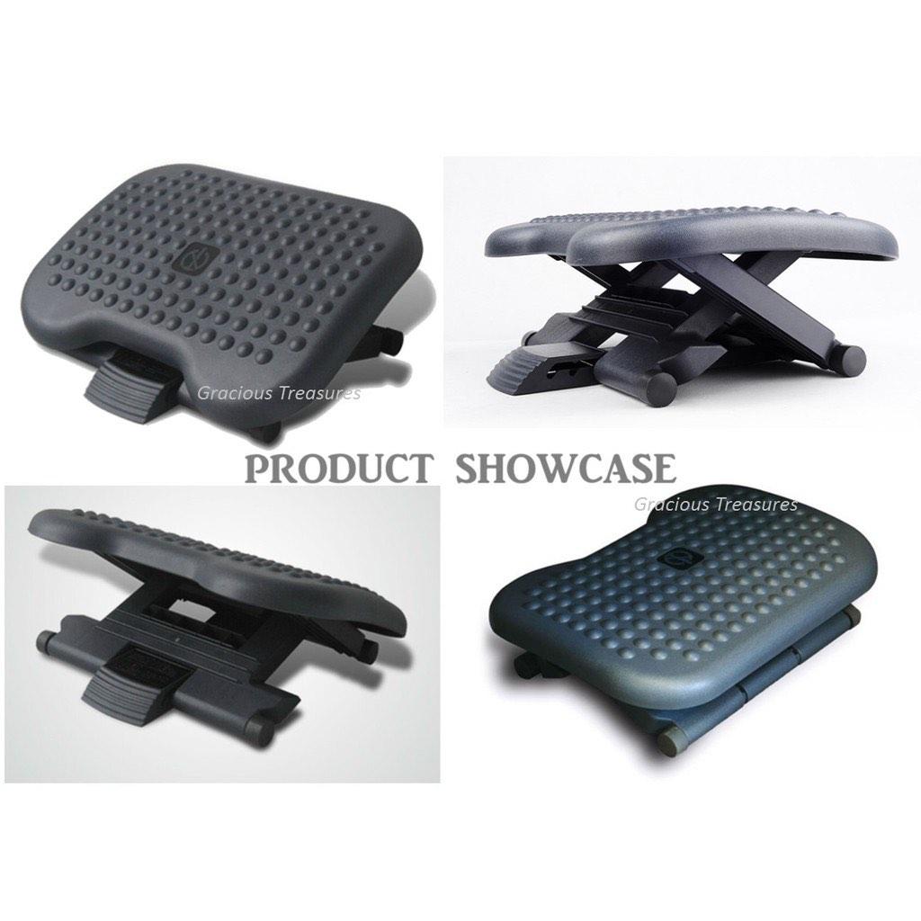 Ergonomic Foot Rest / Enhance your sitting posture / Adjustable Height