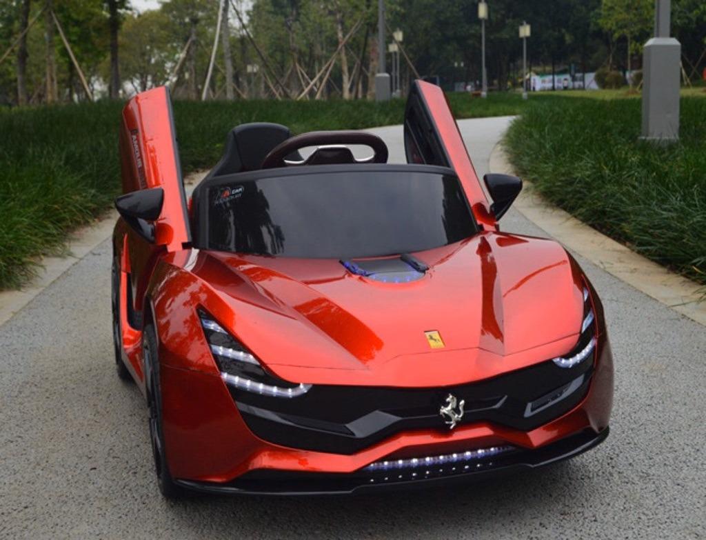 Ferrari Kids Electric Car with Remote Control Kid Drive Pedal