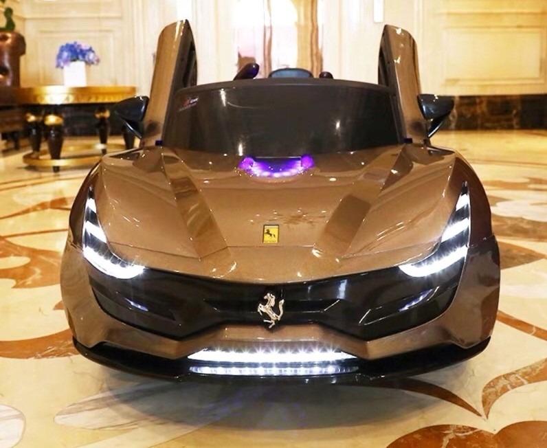 Childrens electric ferrari car store