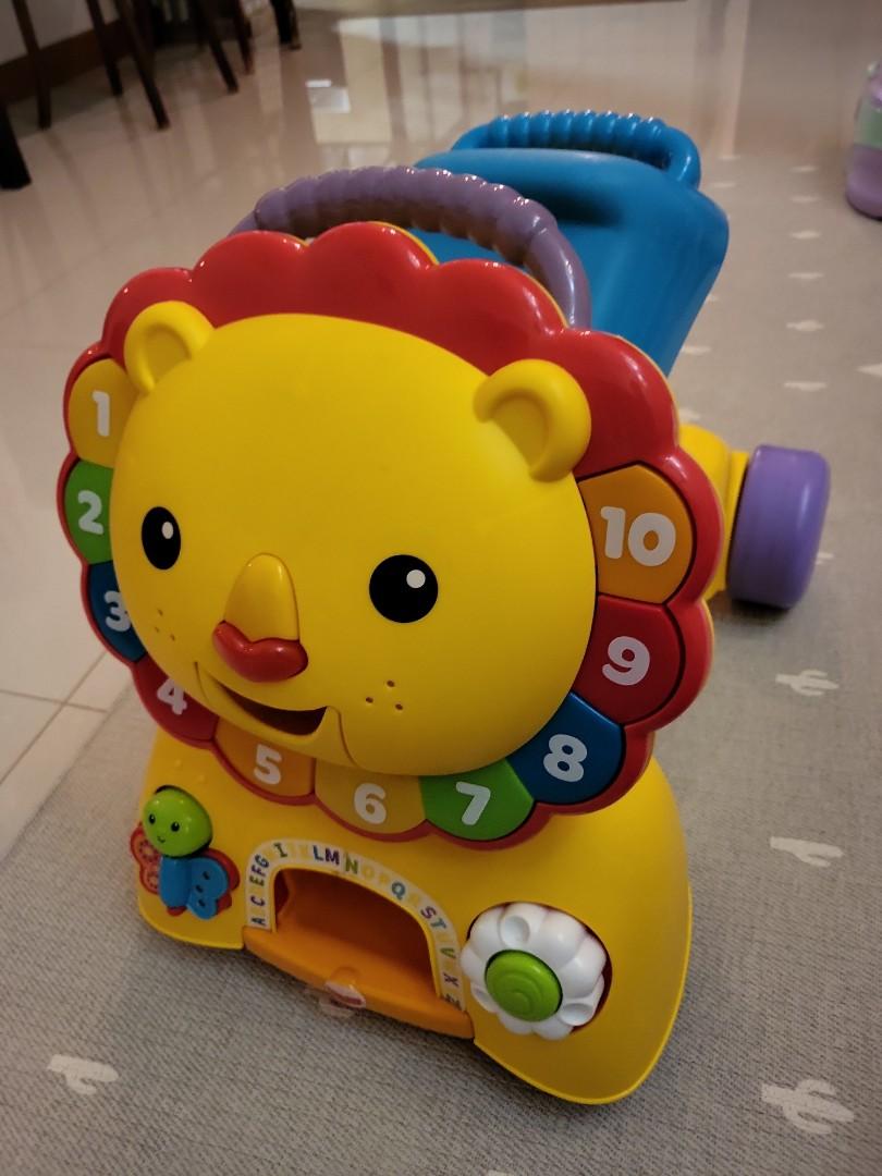 Fisher price 3 in 1 lion walker top