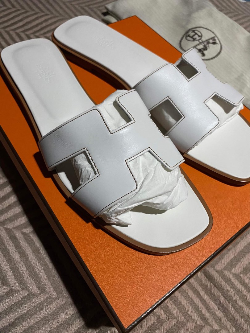 For sale Original Hermes Oran Sandals Used once (see photo for