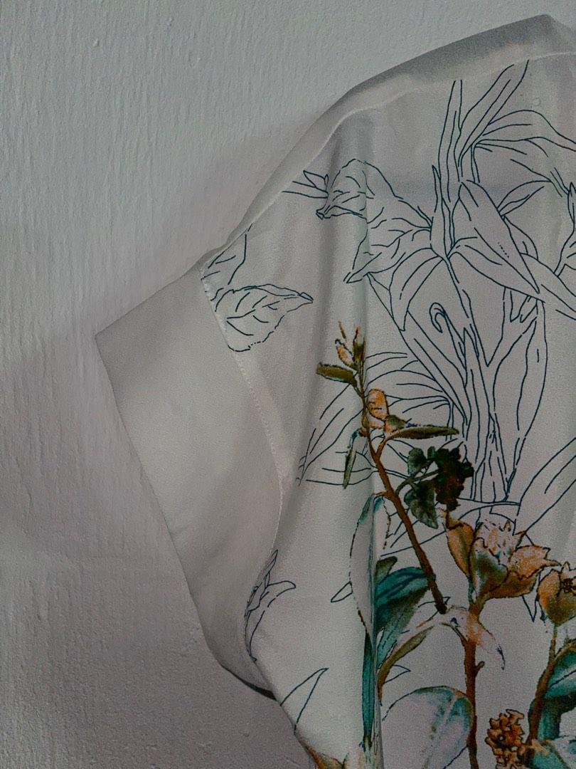 floral chiffon blouse forever 21