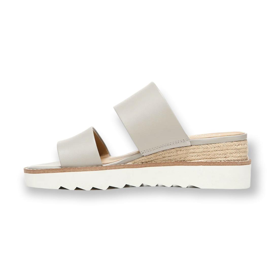 FRANCO SARTO Conan Slide Sandals Light Grey