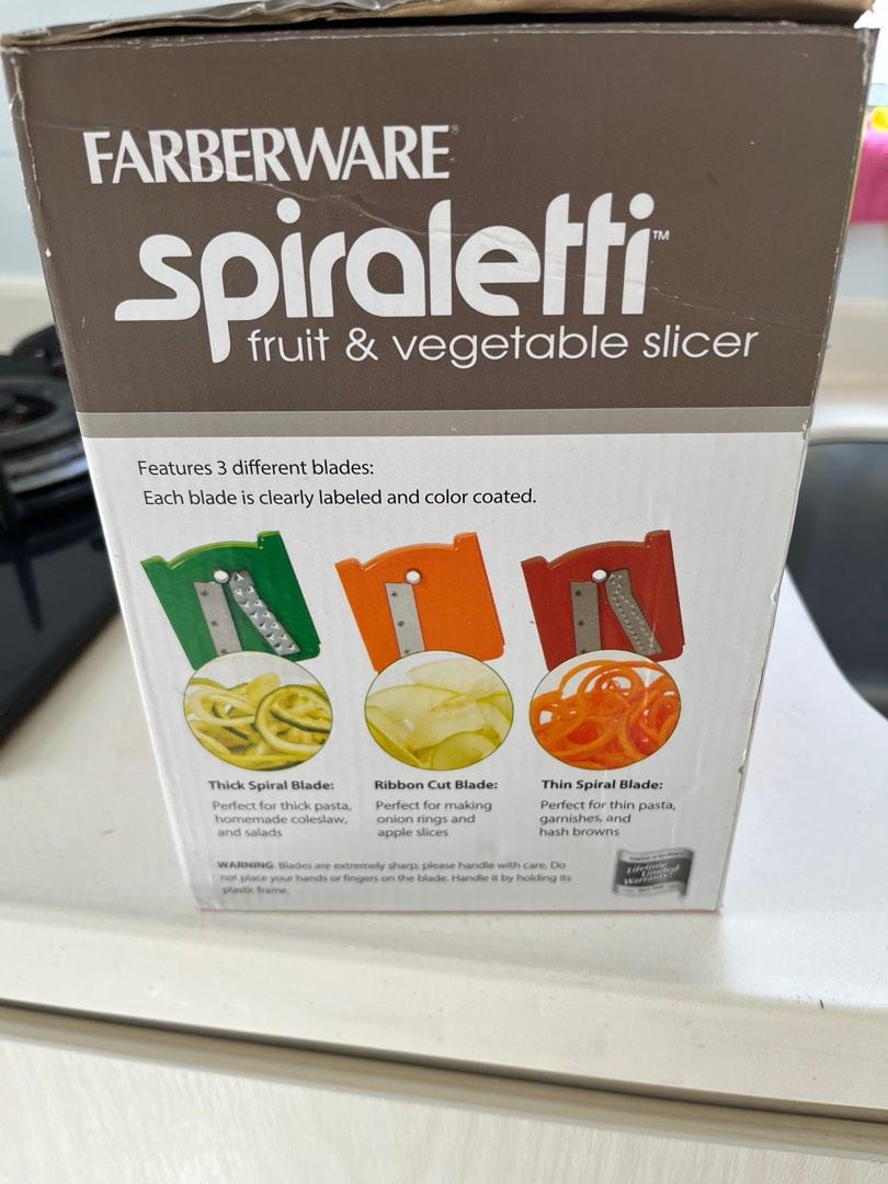 Farberware Fruit & Vegetable Slicer, Spiraletti