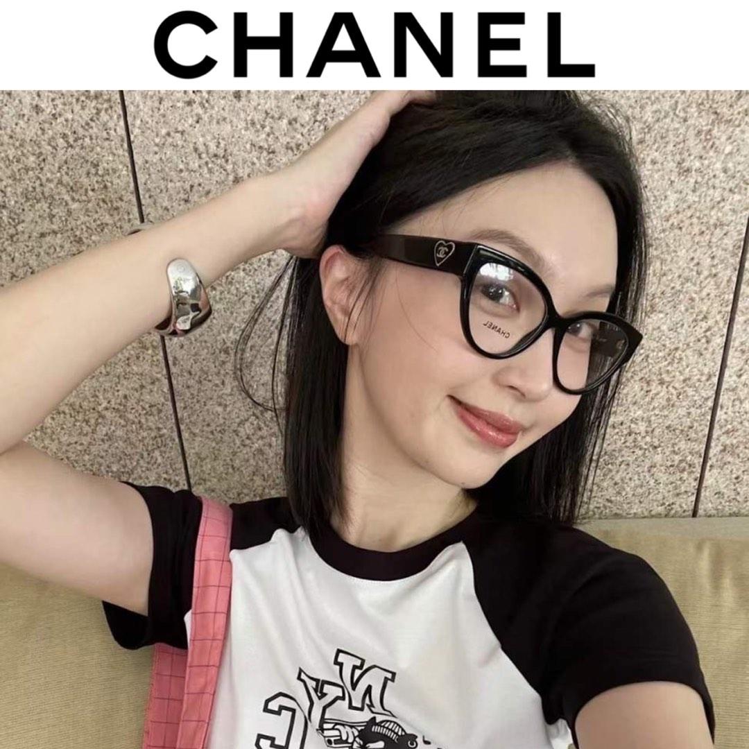FULL SET $2580】Chanel CH3436 眼鏡eyewear glasses, 男裝, 手錶及配件, 眼鏡- Carousell