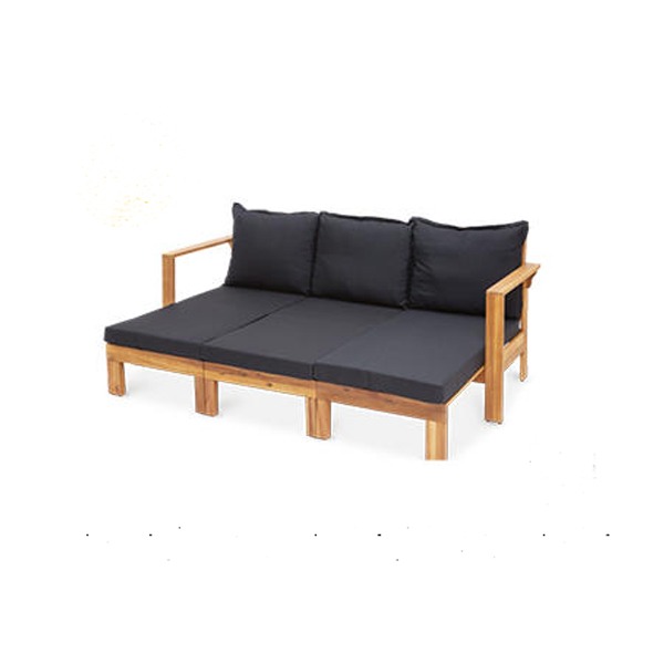 Gardenline Timber Day Bed 3 Seater, Furniture & Home Living, Outdoor Furniture on Carousell