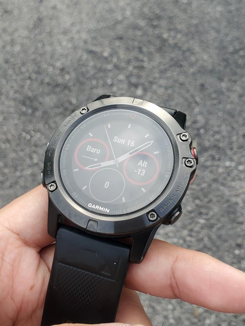 Garmin fenix 5x shop sapphire slate gray