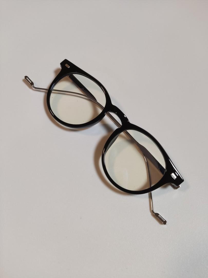 橢圓黑色橢圓眼鏡非gentle Monster Moscot 非owndays Style 復古文青平光鏡藍光鏡眼鏡眼鏡框眼鏡架男性女性中性不規則無品牌 女裝 手錶及配件 眼鏡 Carousell