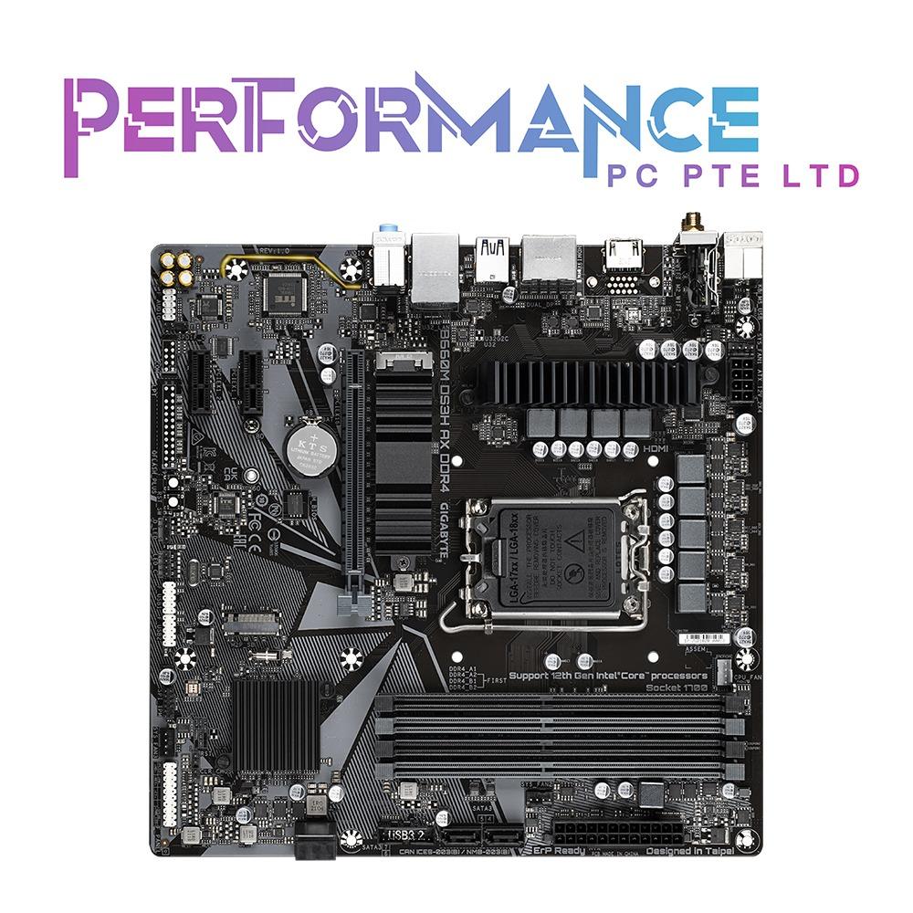 GIGABYTE B660M DS3H AX DDR4 (3 YEARS WARRANTY BY CDL TRADING PTE LTD ...