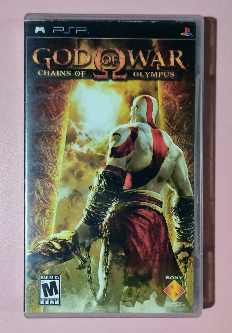 God of War Chains of Olympus [PSP Game] [ENGLISH Language] [CIB