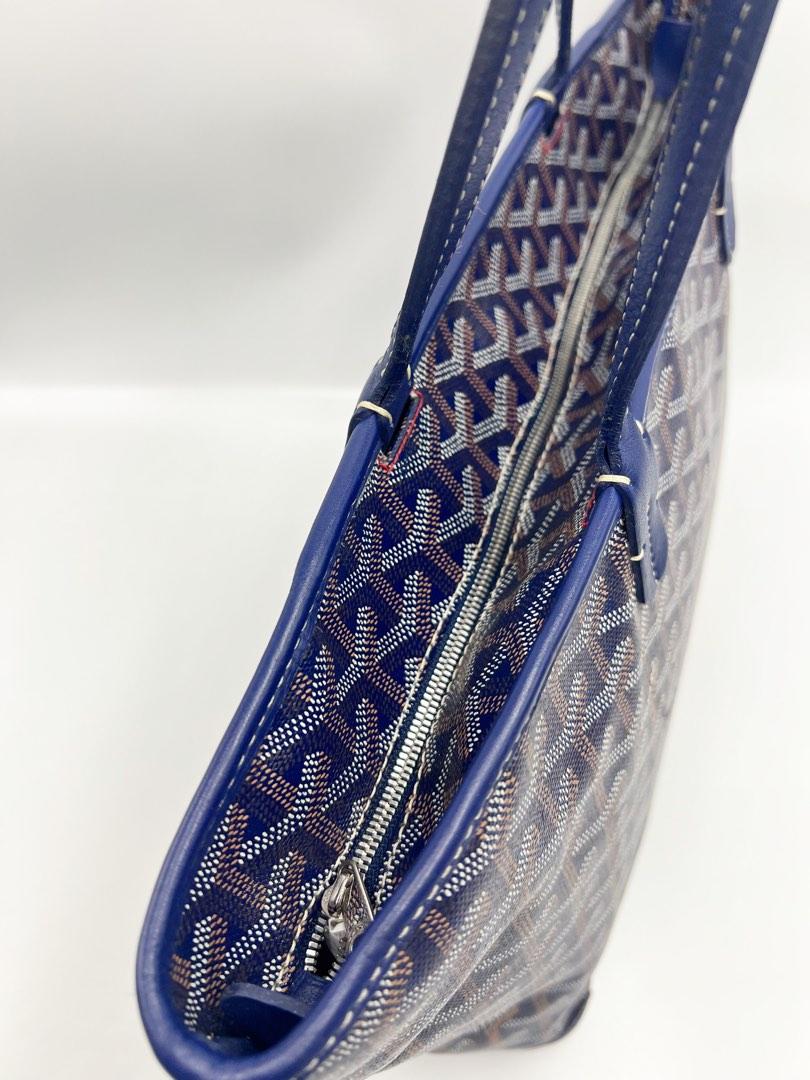 Navy Blue Goyard Artois MM, Women's Fashion, Bags & Wallets, Tote Bags on  Carousell