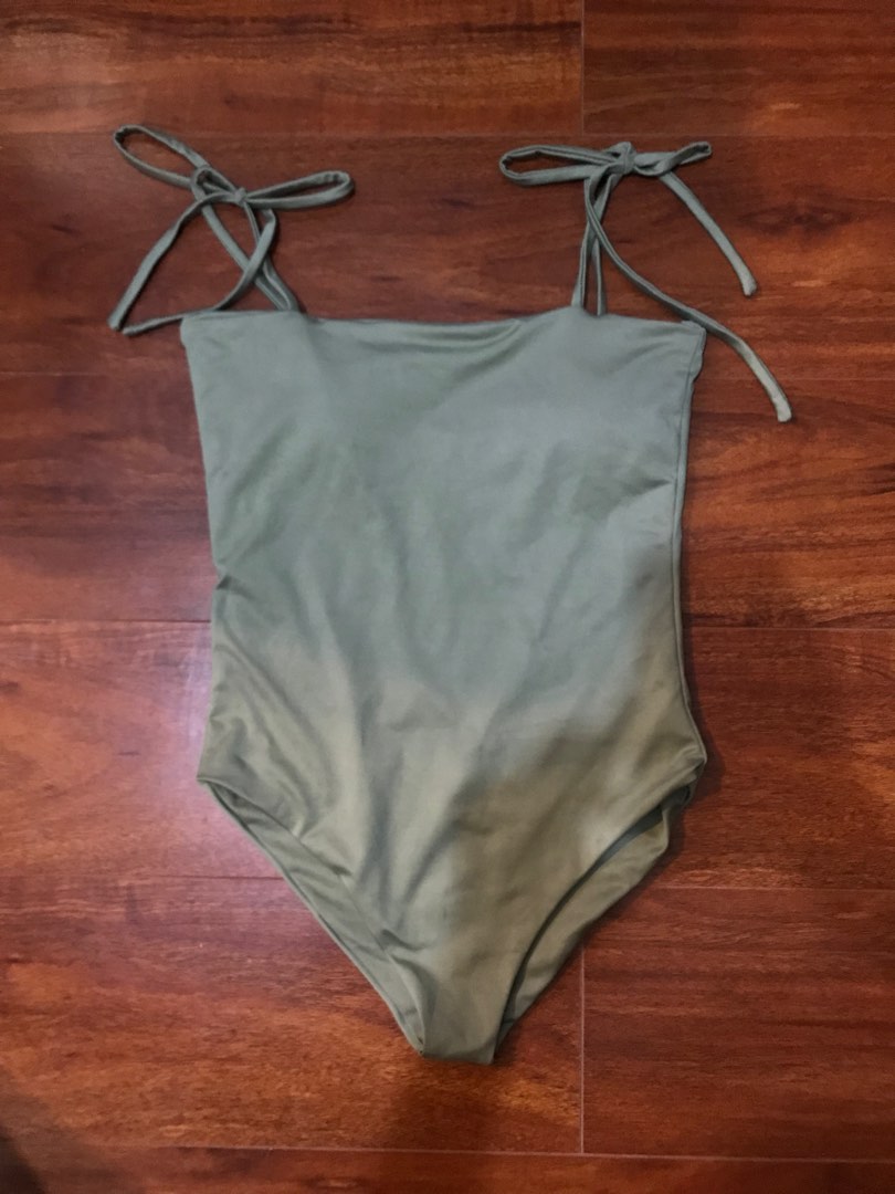 Green swimsuit main image 1