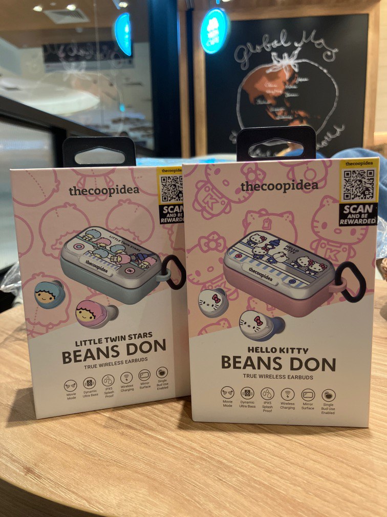 thecoopidea Hello Kitty Beans Don True Wireless Earbuds Audio