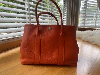 HERMES GARDEN PARTY 36, Luxury, Bags & Wallets on Carousell