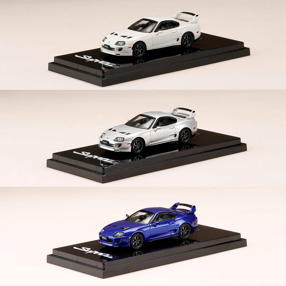 Hobby Japan 1/64 Toyota SUPRA A80 JDM STYLE 改裝款白銀藍HJ641042C HJ641042,  興趣及遊戲, 玩具 遊戲類- Carousell