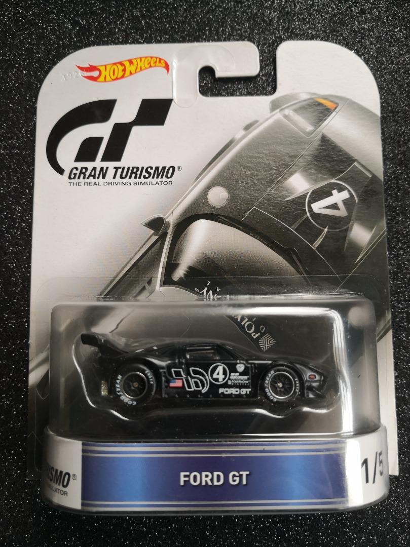 Hot Wheels Ford Gt Gran Turismo Premium Retro Entertainment Hobbies