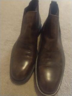 Hugo Boss Leather boots size 12