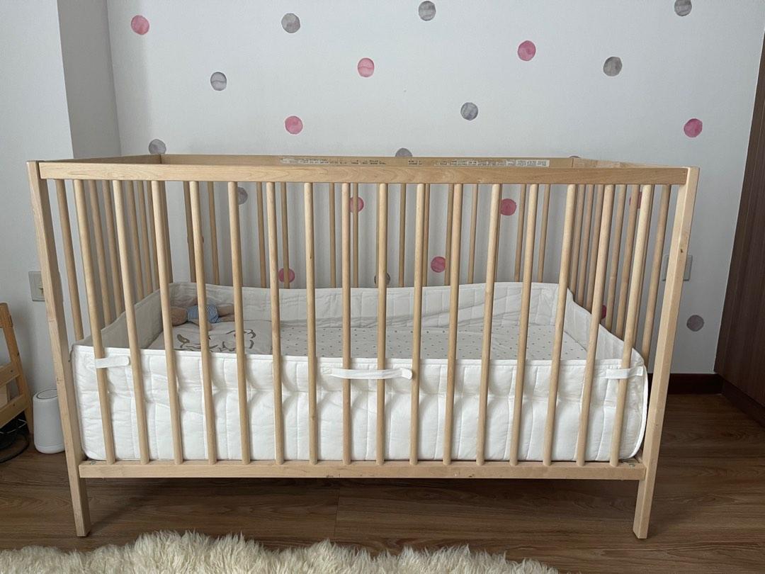 Ikea Baby Cot & mattress, Babies & Kids, Baby Nursery & Kids Furniture ...
