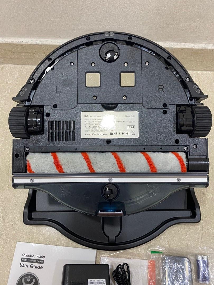 ILIFE W400 Floor Washing Vacuum Robot w Water Tank, TV & Home Appliances, Vacuum Cleaner