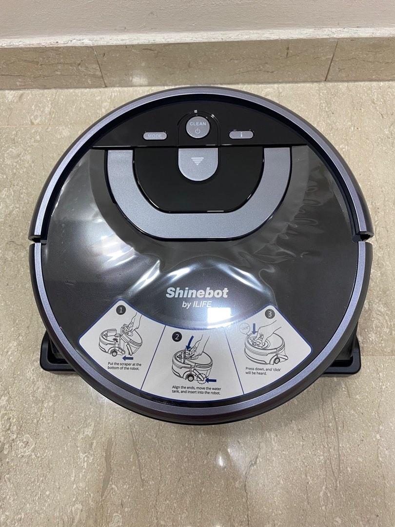 ILIFE W400 Floor Washing Vacuum Robot w Water Tank, TV & Home ...