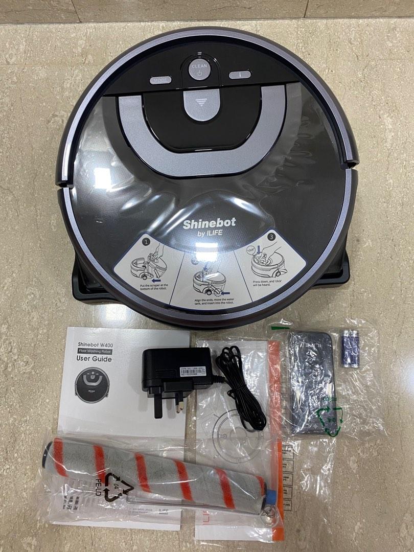 ILIFE W400 Floor Washing Vacuum Robot w Water Tank, TV & Home Appliances, Vacuum Cleaner