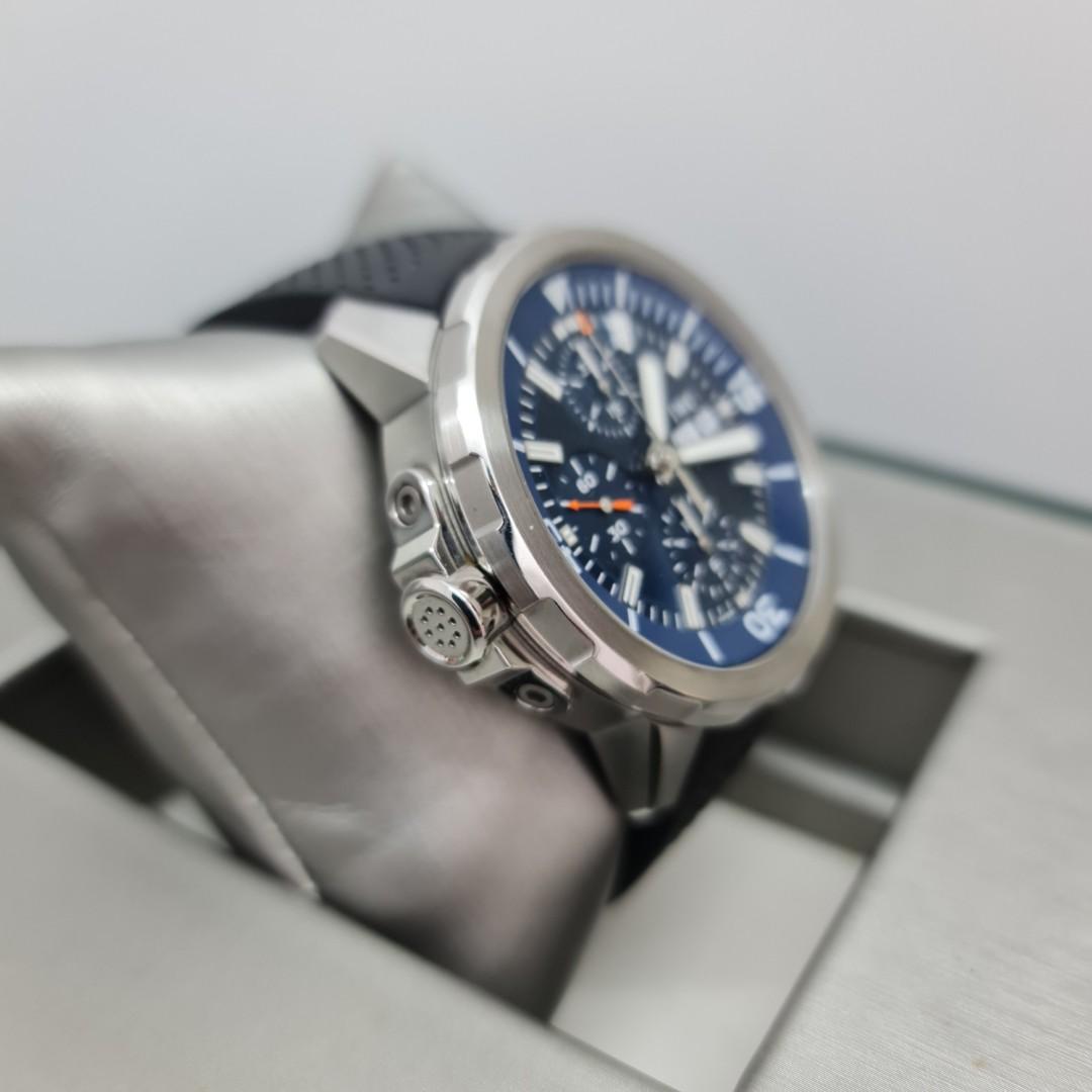 Iwc aquatimer chronograph jacques shop cousteau