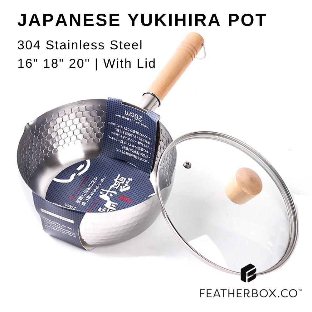 Japanese Saucepan Yukihira Non-stick Stainless Steel Milk Pots