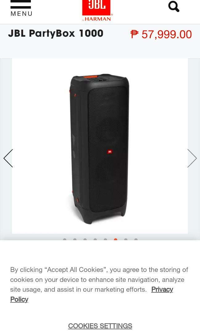 Jbl partybox 1000, Audio, Soundbars, Speakers & Amplifiers on Carousell