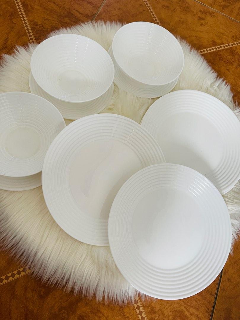 Just one time used Gibson home OPAL dinner ware set for sale in mint  condition, with 2 small plates absolutely free., Furniture & Home Living,  Kitchenware & Tableware, Dinnerware & Cutlery on