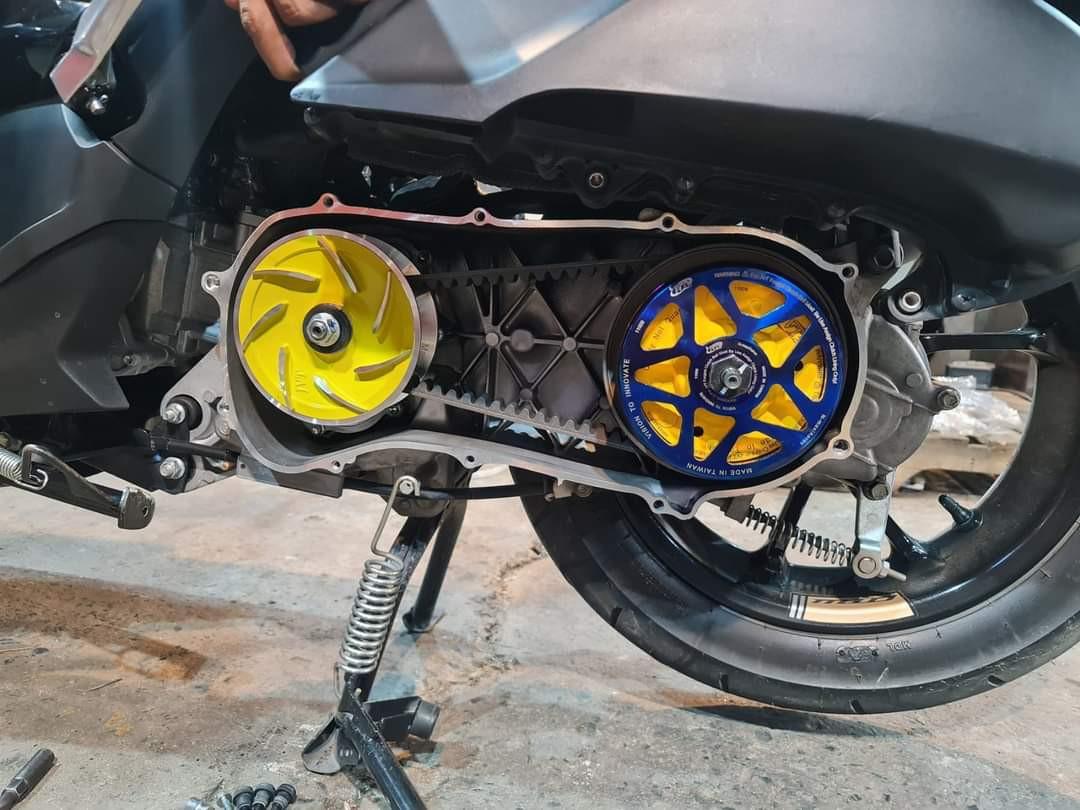 Best pulley top set for aerox