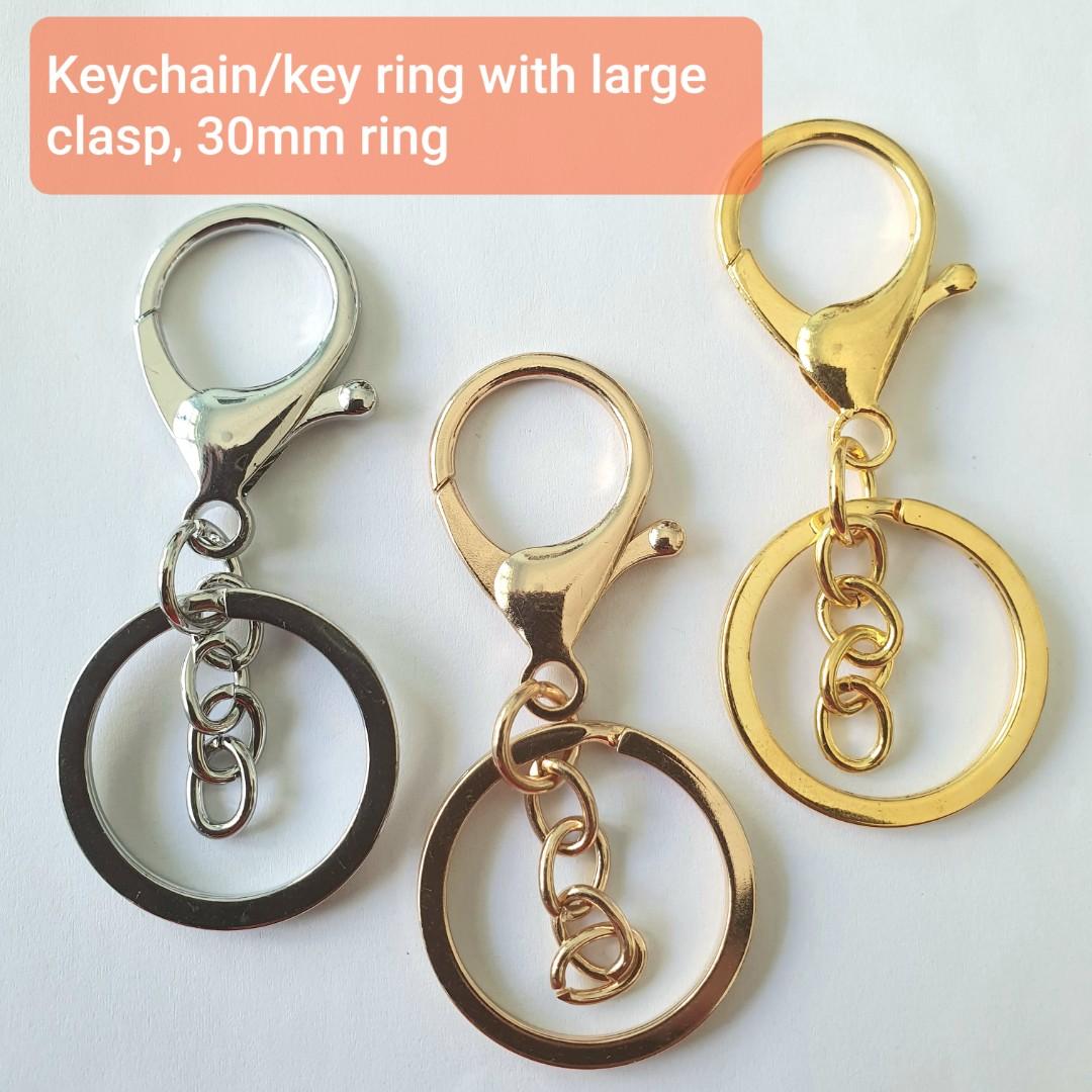 Gold keychain ring new arrivals