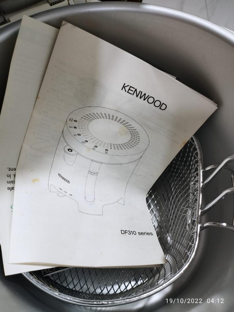 Kenwood DF310 Deep Fryer, Furniture & Home Living, Kitchenware & Tableware, Cookware
