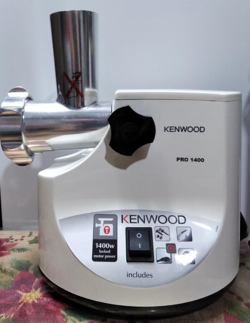 Kenwood meat grinder PRO 1400 MG450 (longganisa maker) negotiable