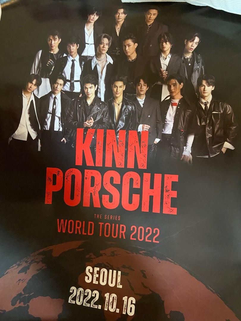 Seoul exclusive Kinnporsche World Tour Seoul poster, Hobbies & Toys
