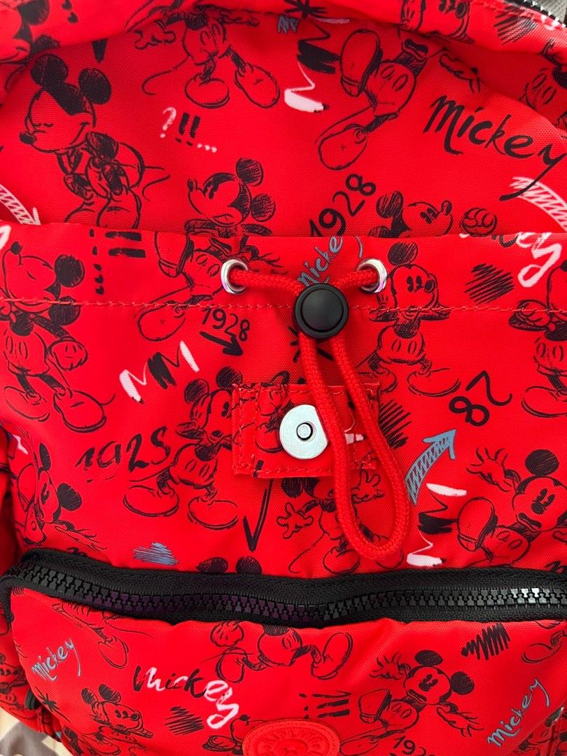 Mochila kipling deals mickey roja