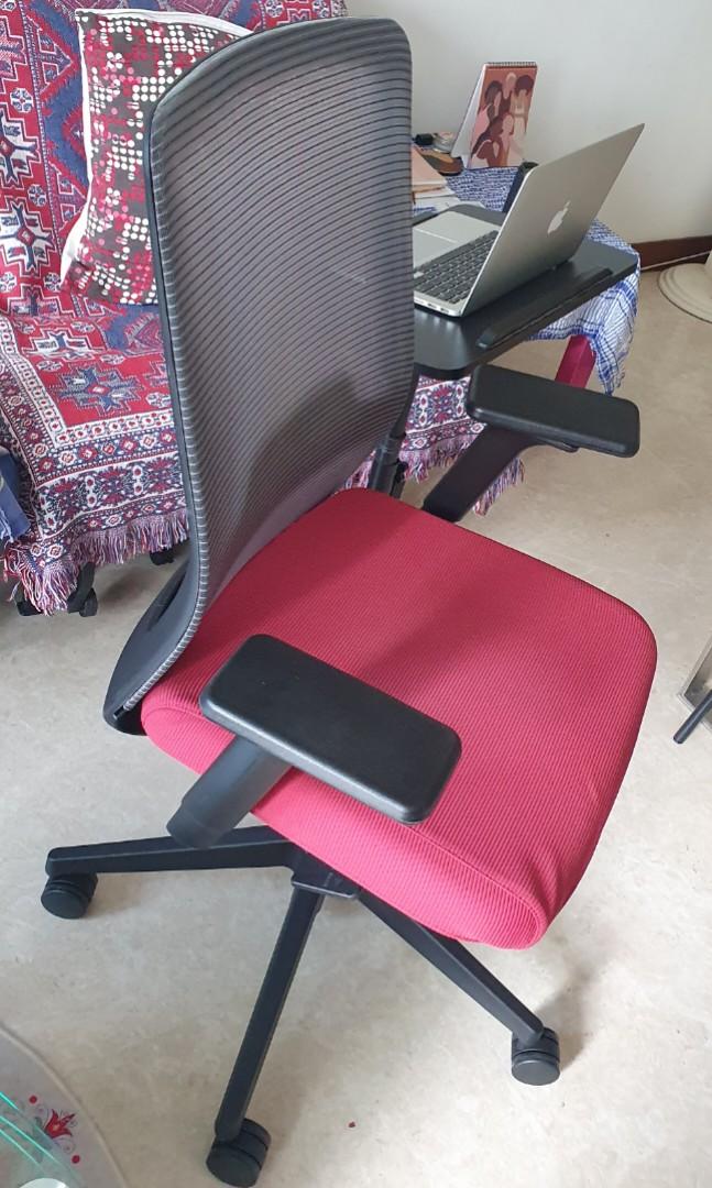 Korean Patra ergonomic Office Chair, Furniture & Home Living, Furniture, Chairs on Carousell