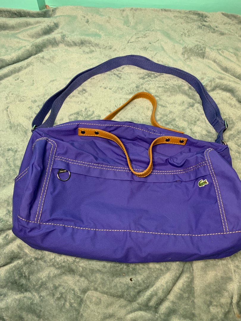 Lacoste duffle bag, Women's Fashion, Bags & Wallets, Crossbody Bags on