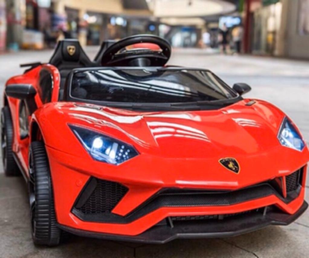 Lamborghini Kids Electric Car with Remote Control Kid Ride Kid Drive on