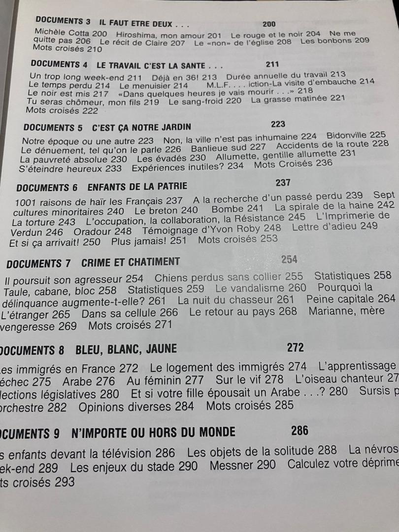 Learn French France Horizons Advanced Language Book Hobbies Toys