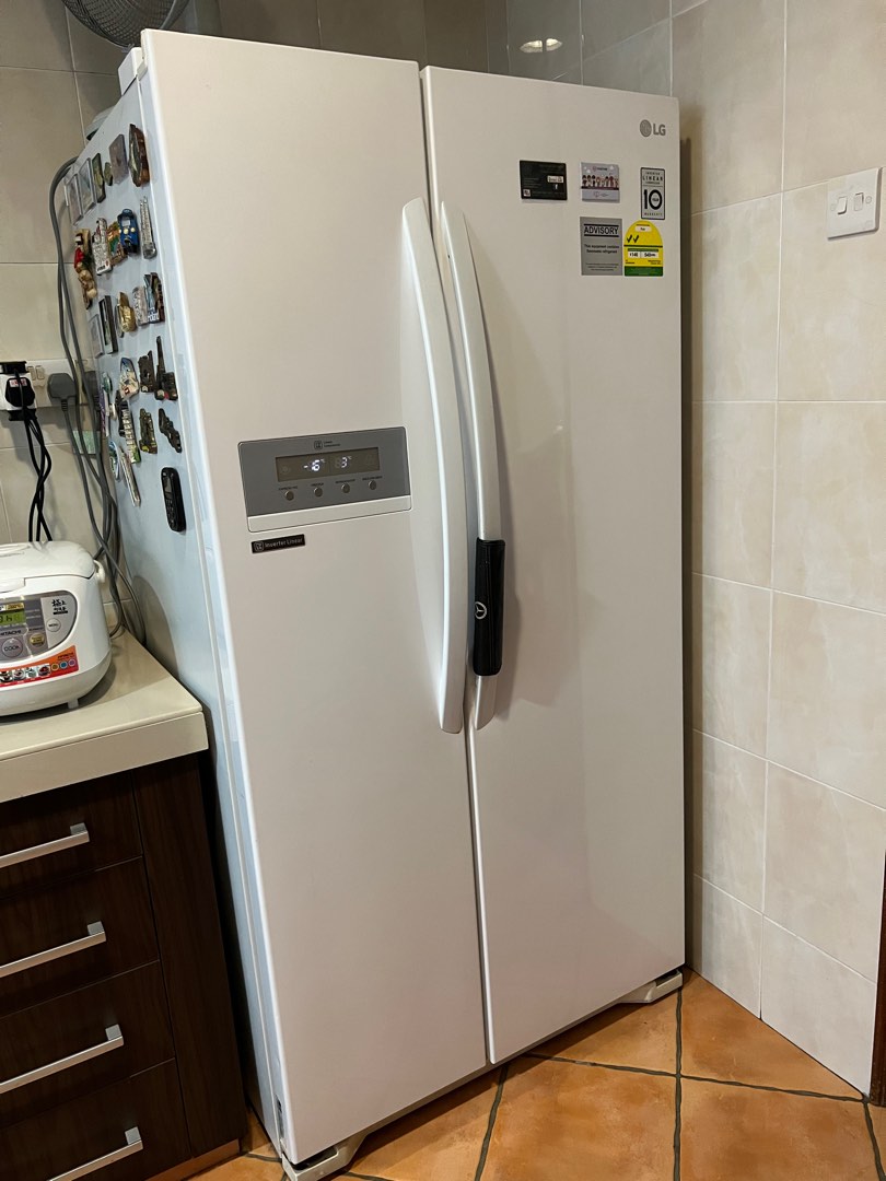 LG 2door Side by Side Fridge, TV & Home Appliances, Kitchen Appliances