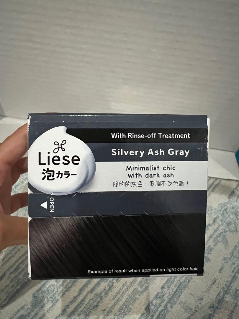 liese creamy bubble color (silvery ash gray), Beauty & Personal Care, Hair on Carousell