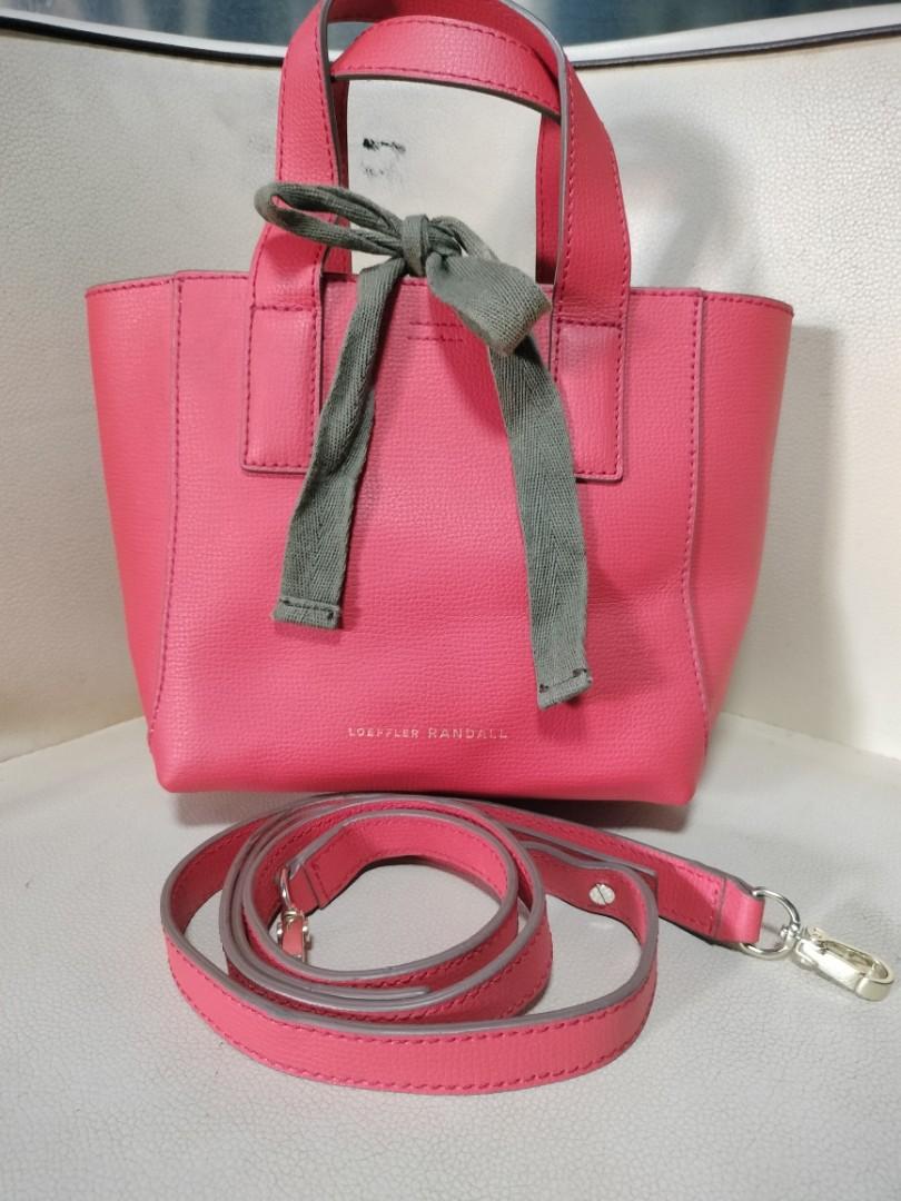 Loeffler Randall Mini Ribbon Shopper Tote