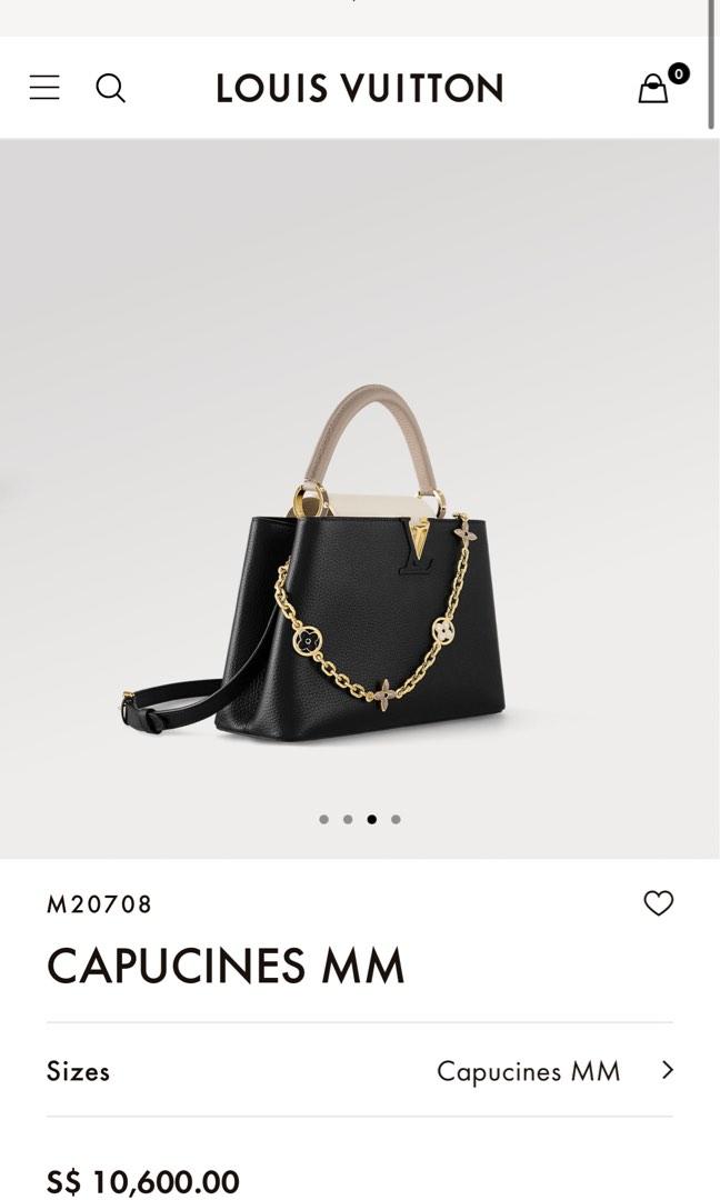 Louis Vuitton Capucines (Category: Bags & Wallets) located in Singapore. Submitted by jasmomo (Listing ID 1191663752, Image 2). Description: Limited edition Capucines MM RRP: $10,600 Brand new in box, dust bag .